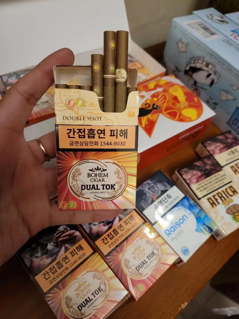 韩国雪茄味爆珠香烟，独特口感与时尚潮流的完美融合